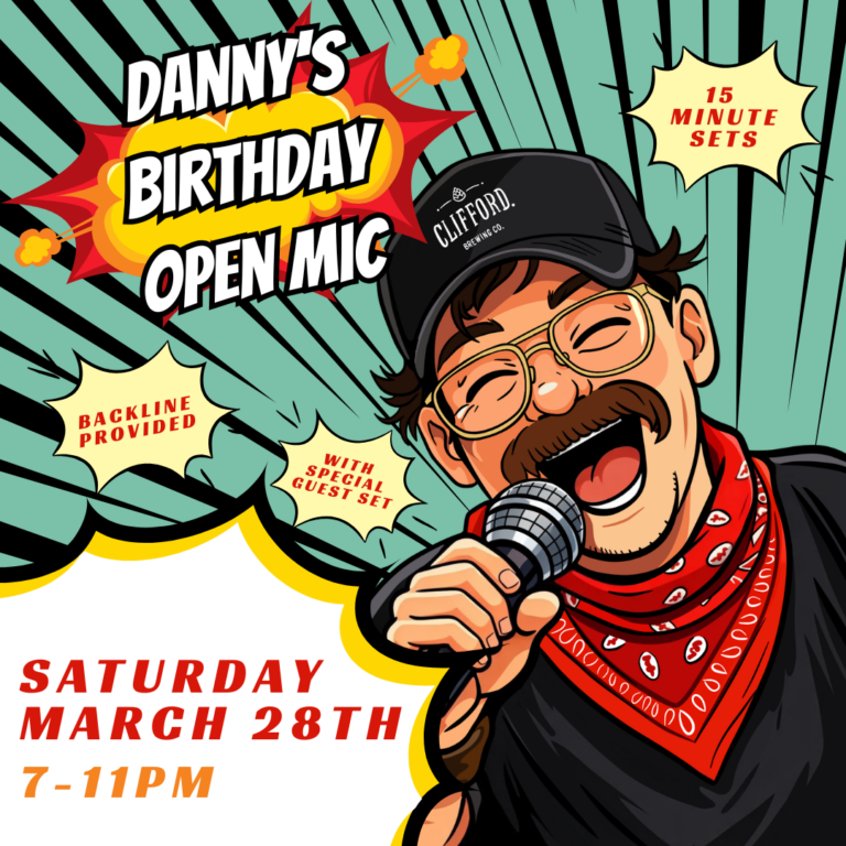 Danny Buzanko’s Bday Open Mic