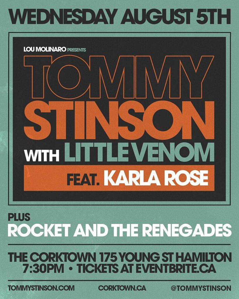 Tommy Stinson with Little Venom Feat. Karla Rose