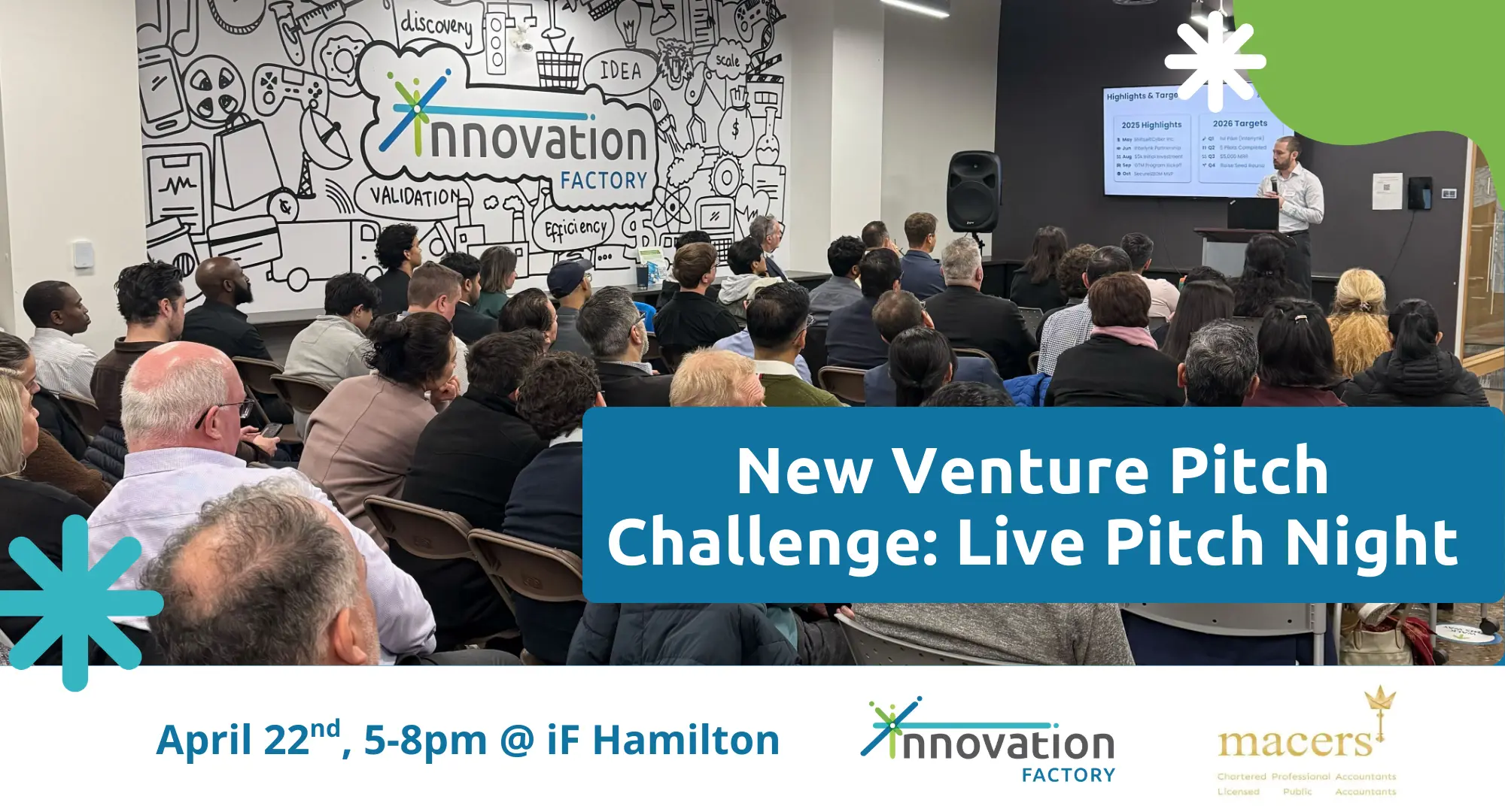 New Venture Pitch Challenge: Live Pitch and Business Networking Night