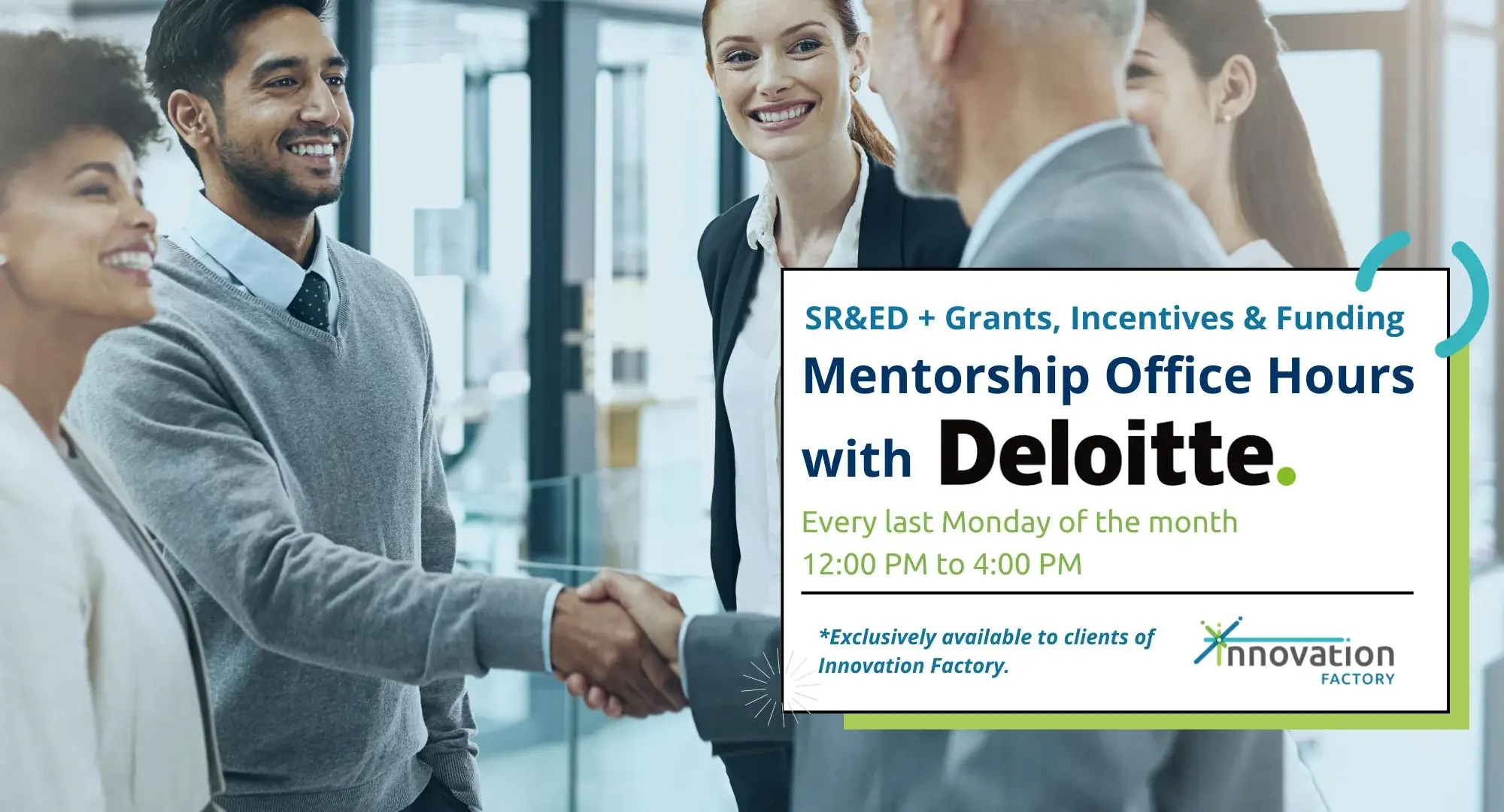 Office Hours with Deloitte – SR&ED + Grants, Incentives & Funding
