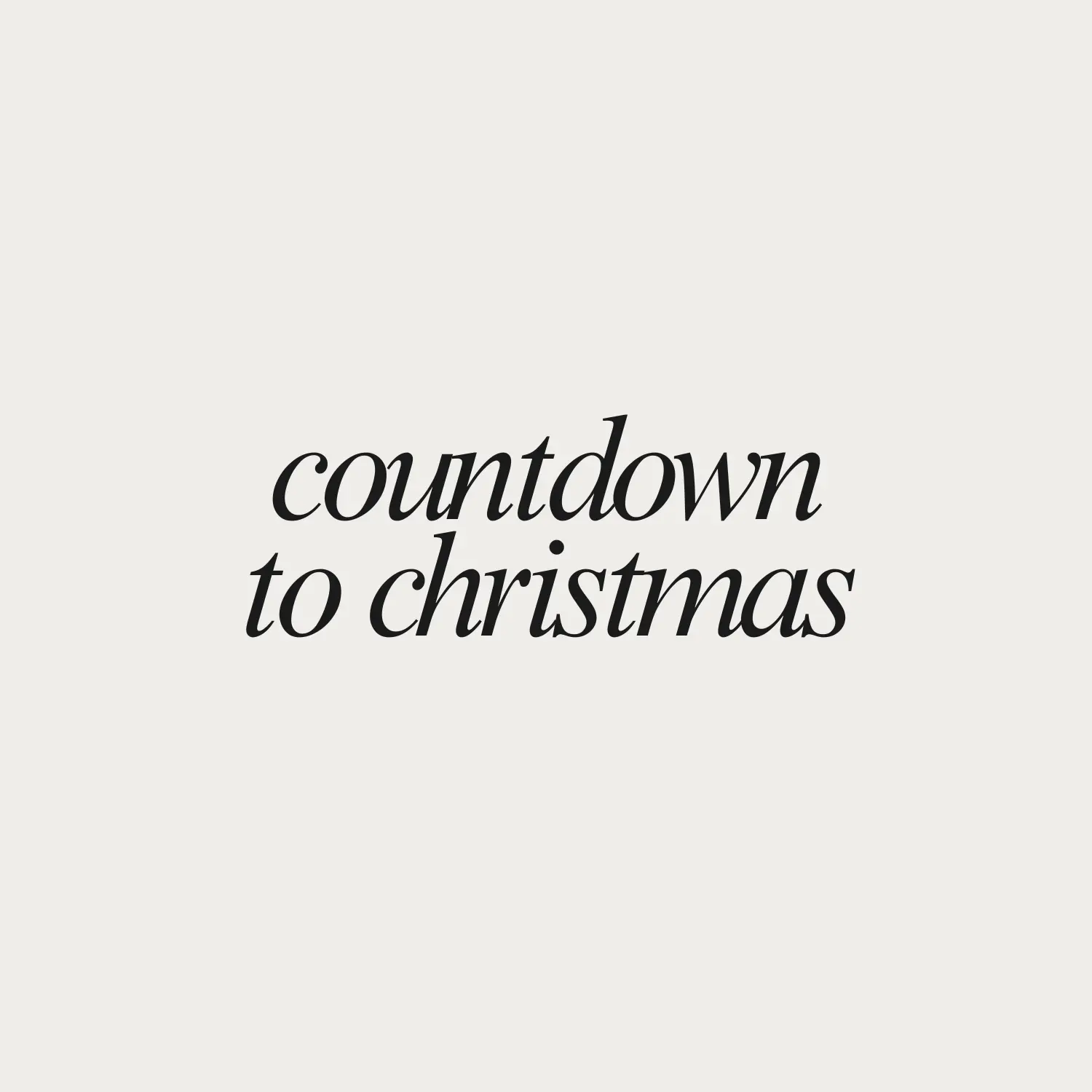 🎄 Countdown to Christmas Market