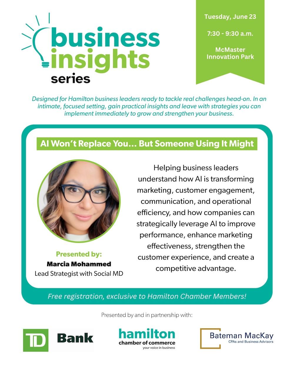 Business Insight Series: AI Won’t Replace You… But Someone Using It Might
