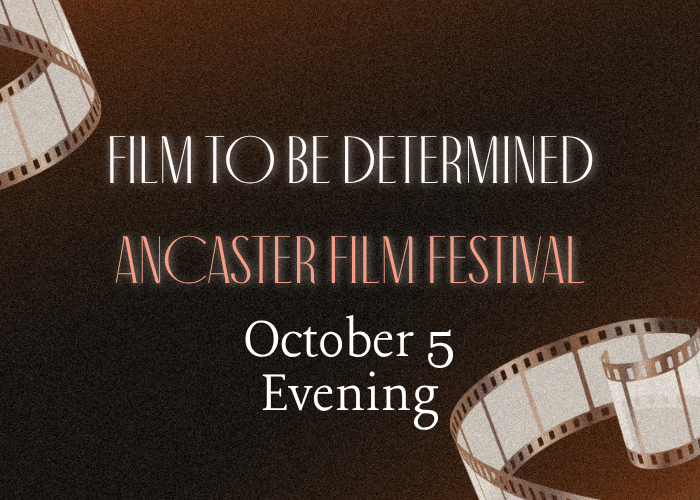 Film TBD - October 5th Evening