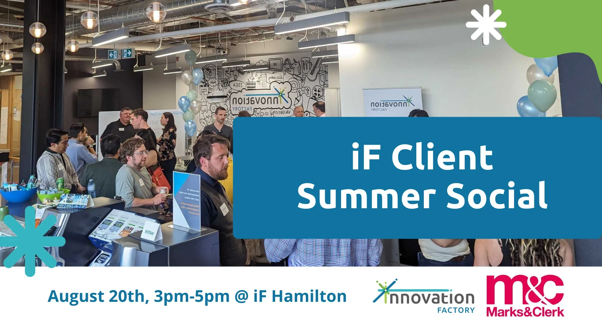 Innovation Factory Client Summer Social