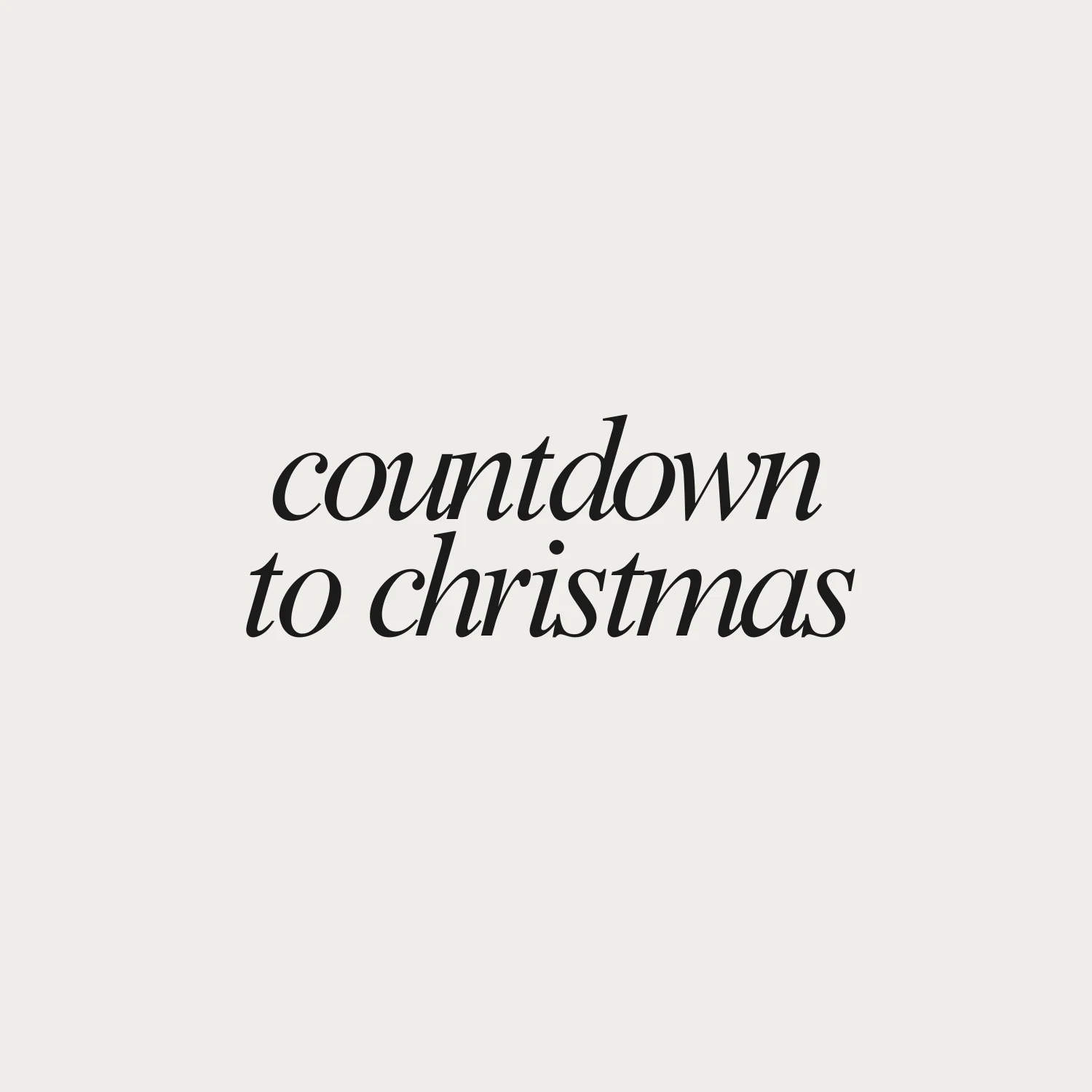 🎄 Countdown to Christmas Market