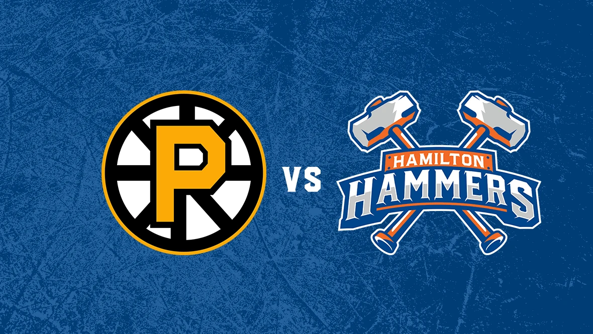 HAMILTON HAMMERS VS. PROVIDENCE BRUINS