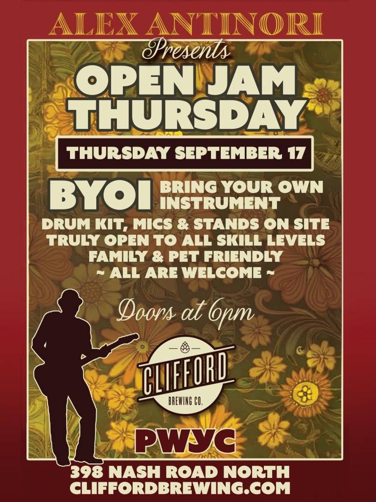 Alex Antinori’s Open Jam Night