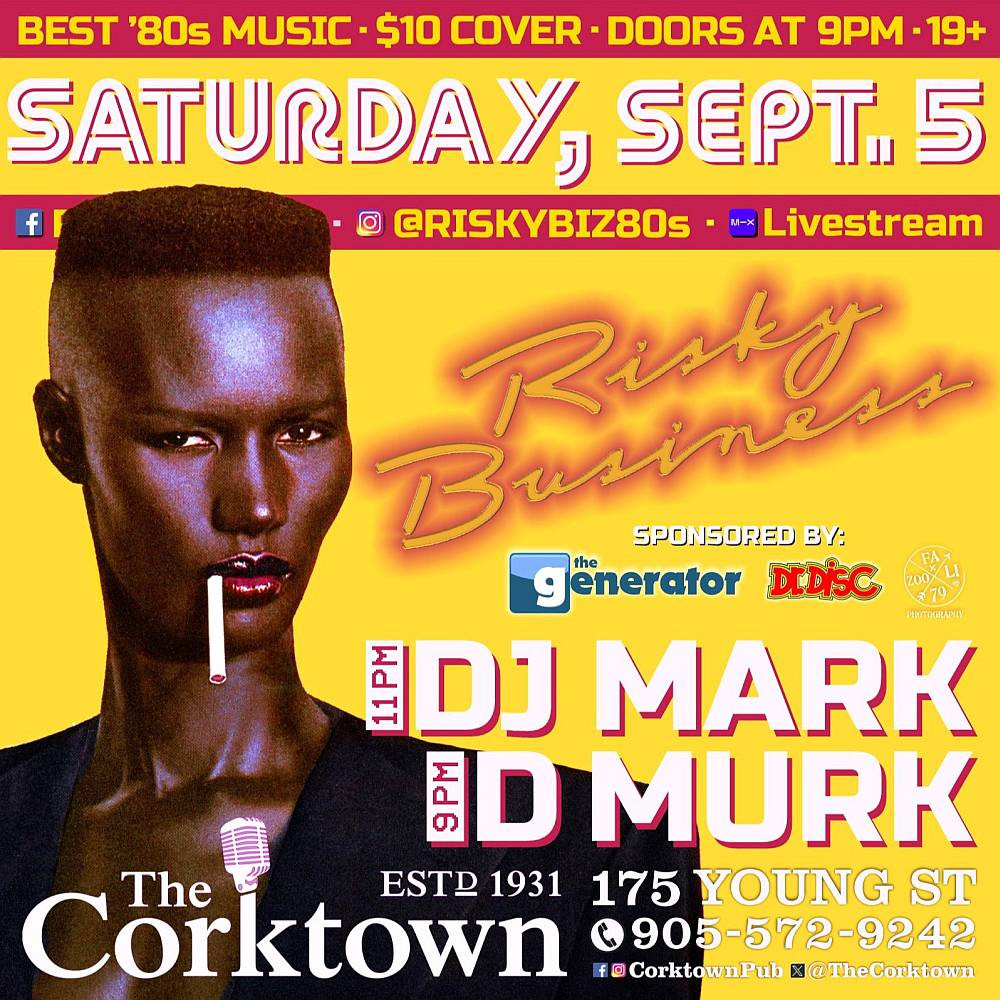 Risky Business! - Retro 80s Night!