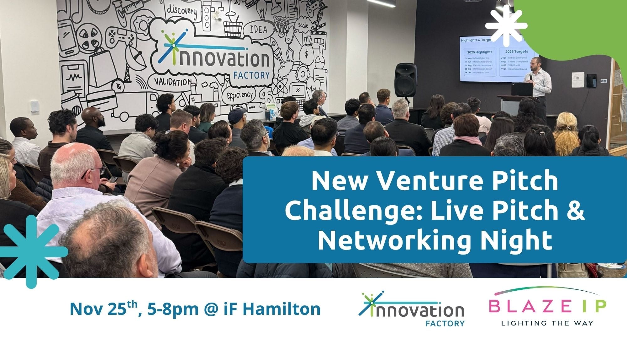 New Venture Pitch Challenge: Live Pitch and Business Networking Night