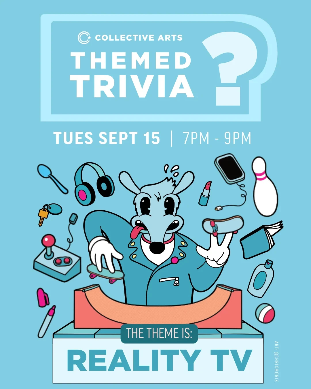 Themed Trivia Nights: Reality TV | Collective Arts Hamilton