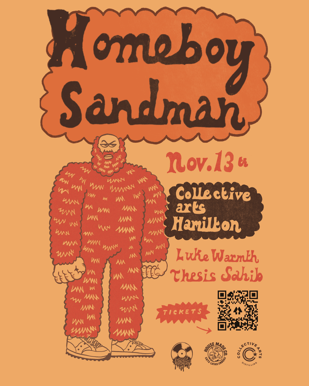 HOMEBOY SANDMAN LIVE AT COLLECTIVE ARTS HAMILTON - Friday, November 13th