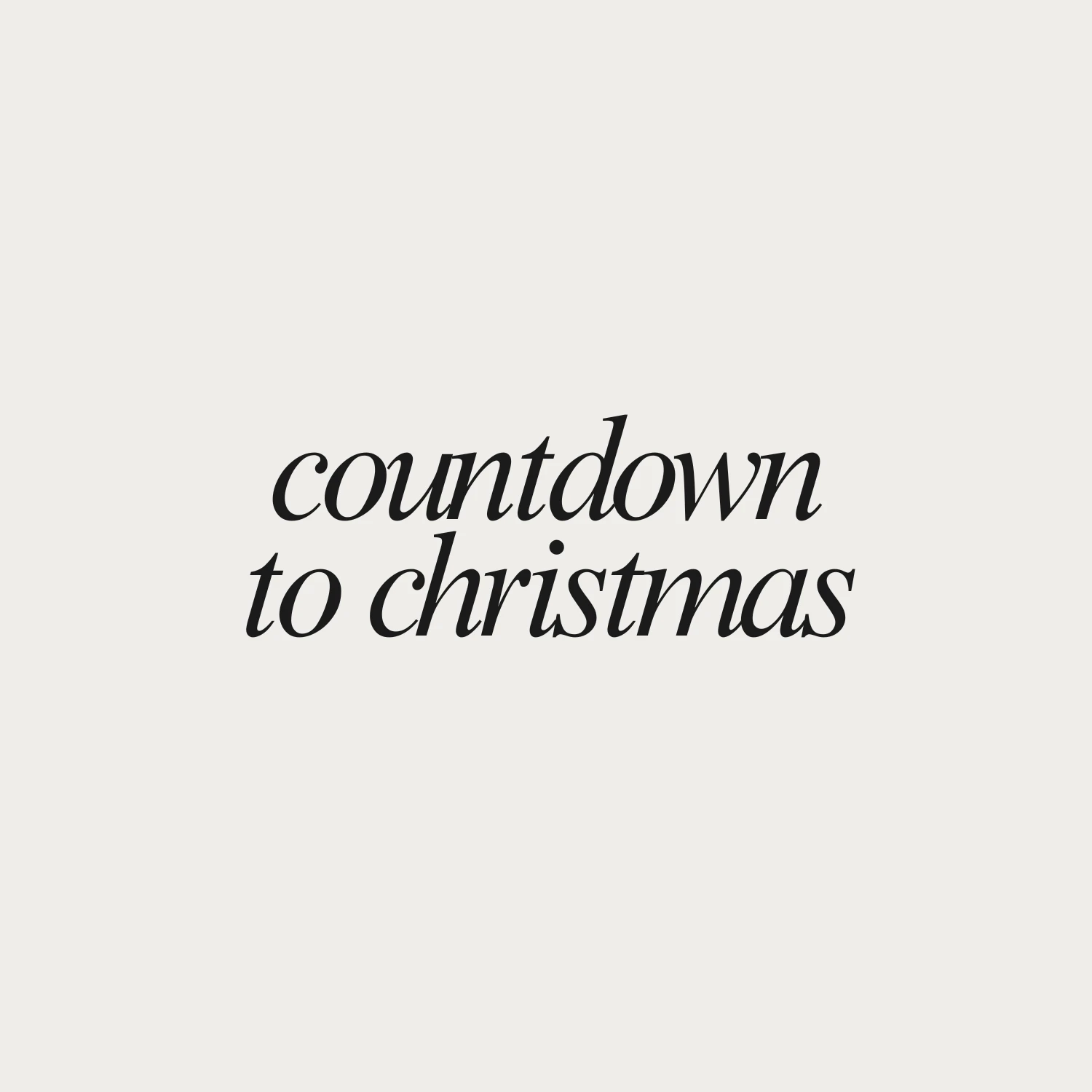 🎄 Countdown to Christmas Market