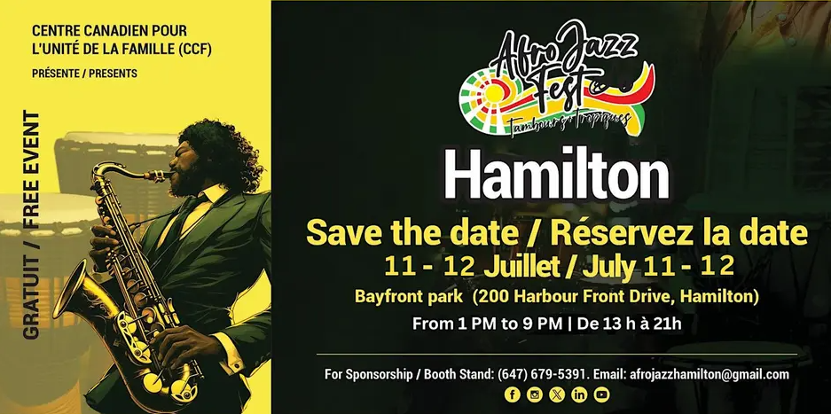 AfroJazz FEST Hamilton 2026