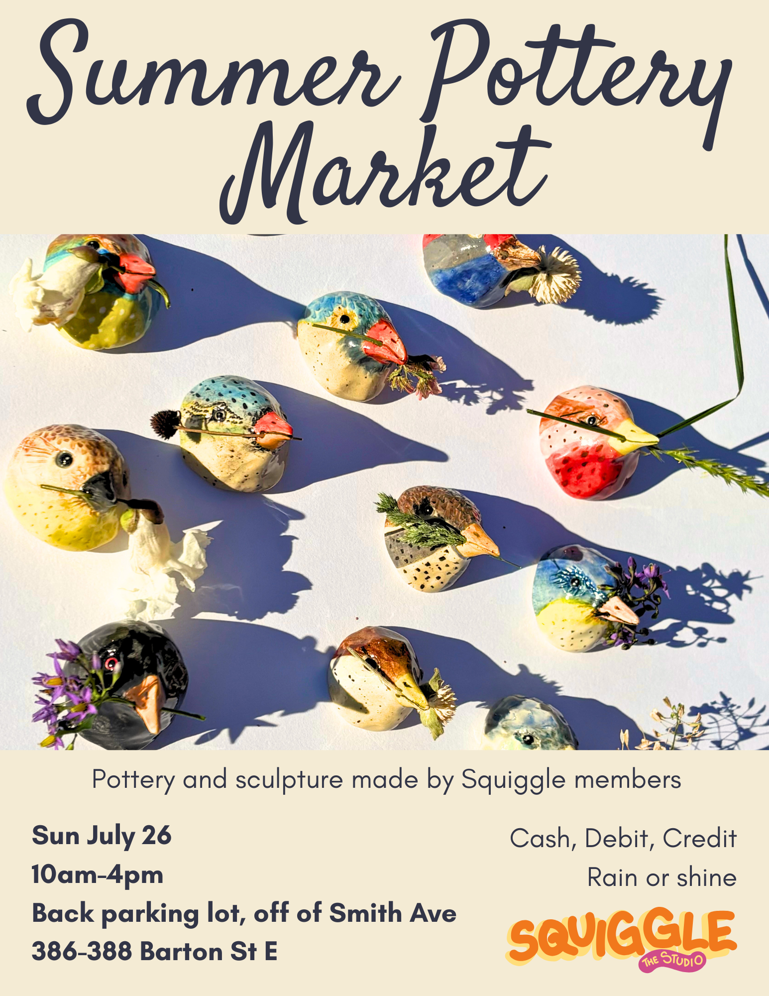Squiggle Pottery Market