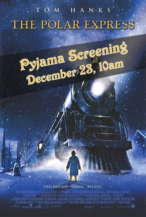 Polar Express Pyjama Screening