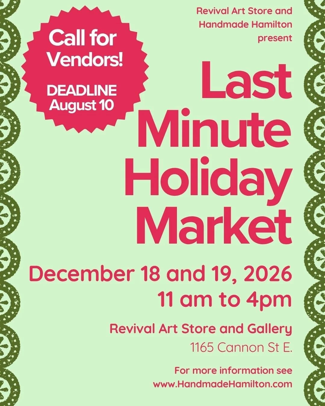 Last Minute Holiday Market