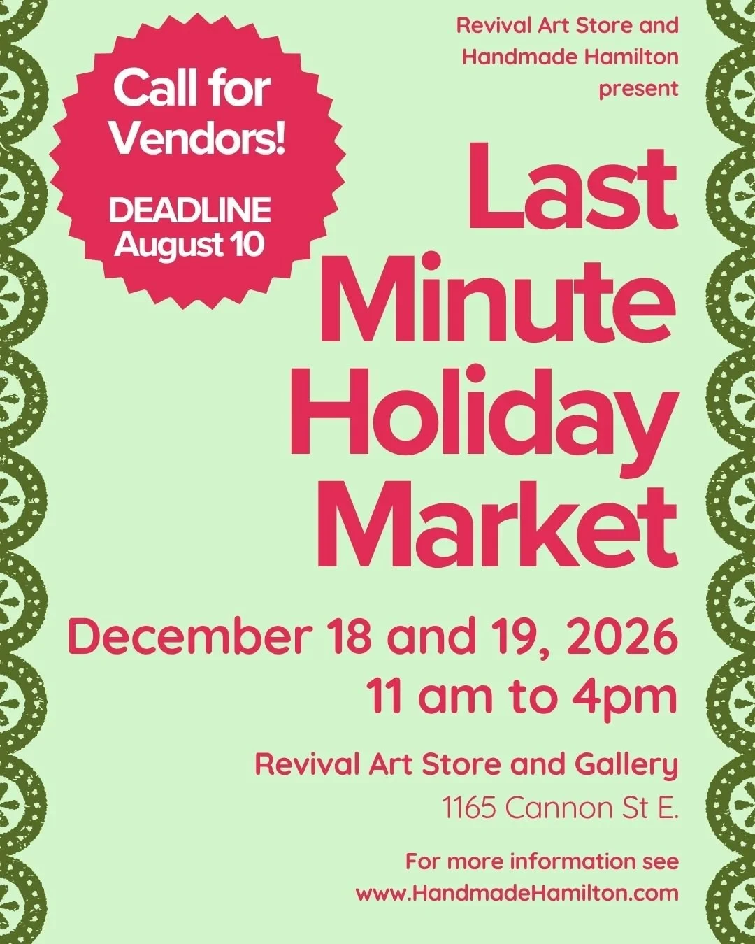 Last Minute Holiday Market