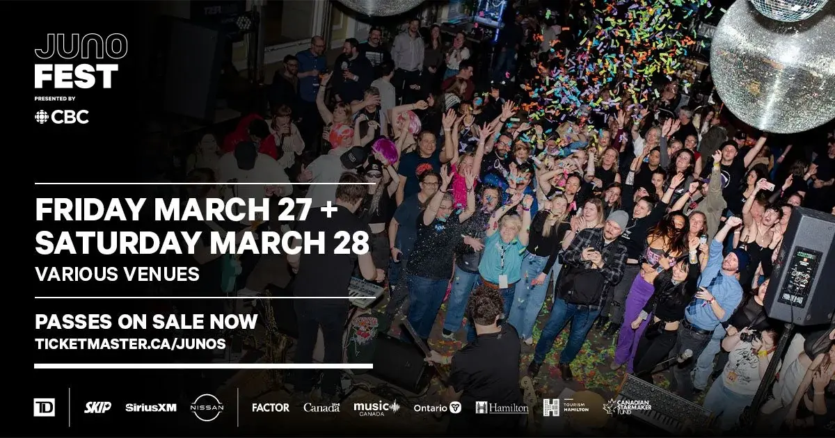 JUNOfest Presented by CBC - On Sale Now!