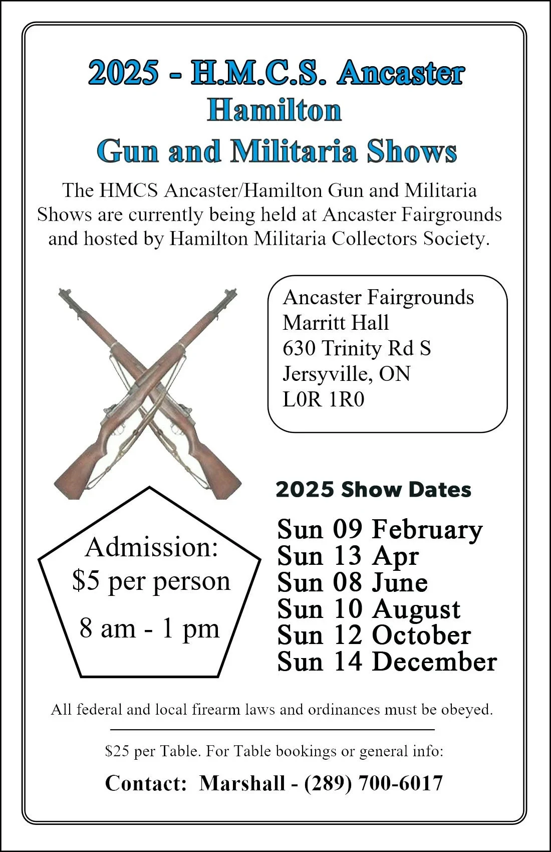 Hamilton Military Collector Show