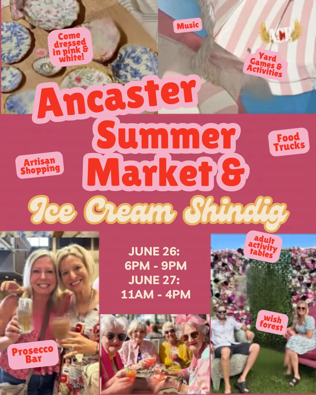 Ancaster Summer Market & Ice Cream Shindig