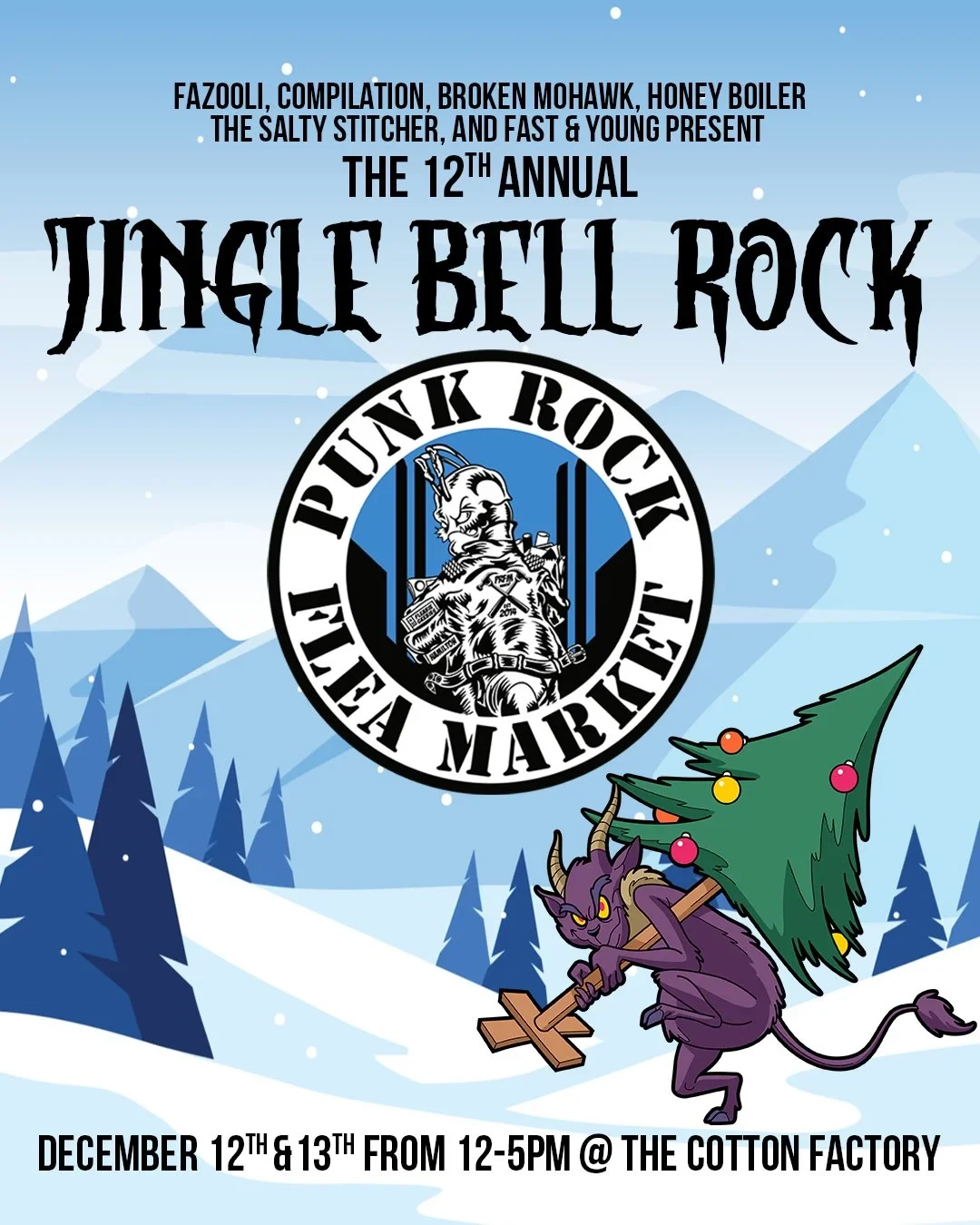 Hamilton Punk Rock Flea Market: Jingle Bell Rock