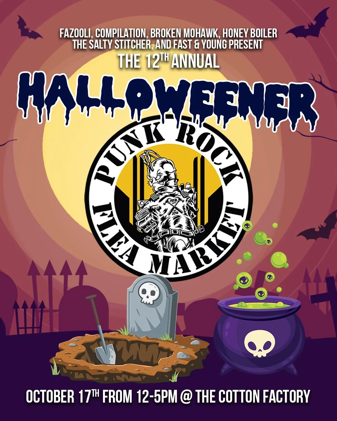 Hamilton Punk Rock Flea Market: The Halloweener