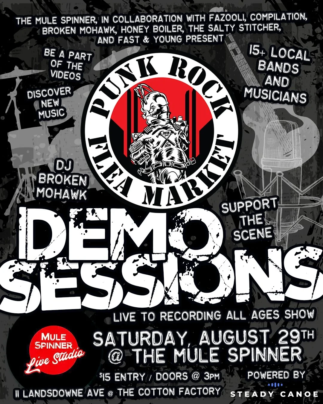 Hamilton Punk Rock Flea Market: Demo Sessions – Punk Rock Edition