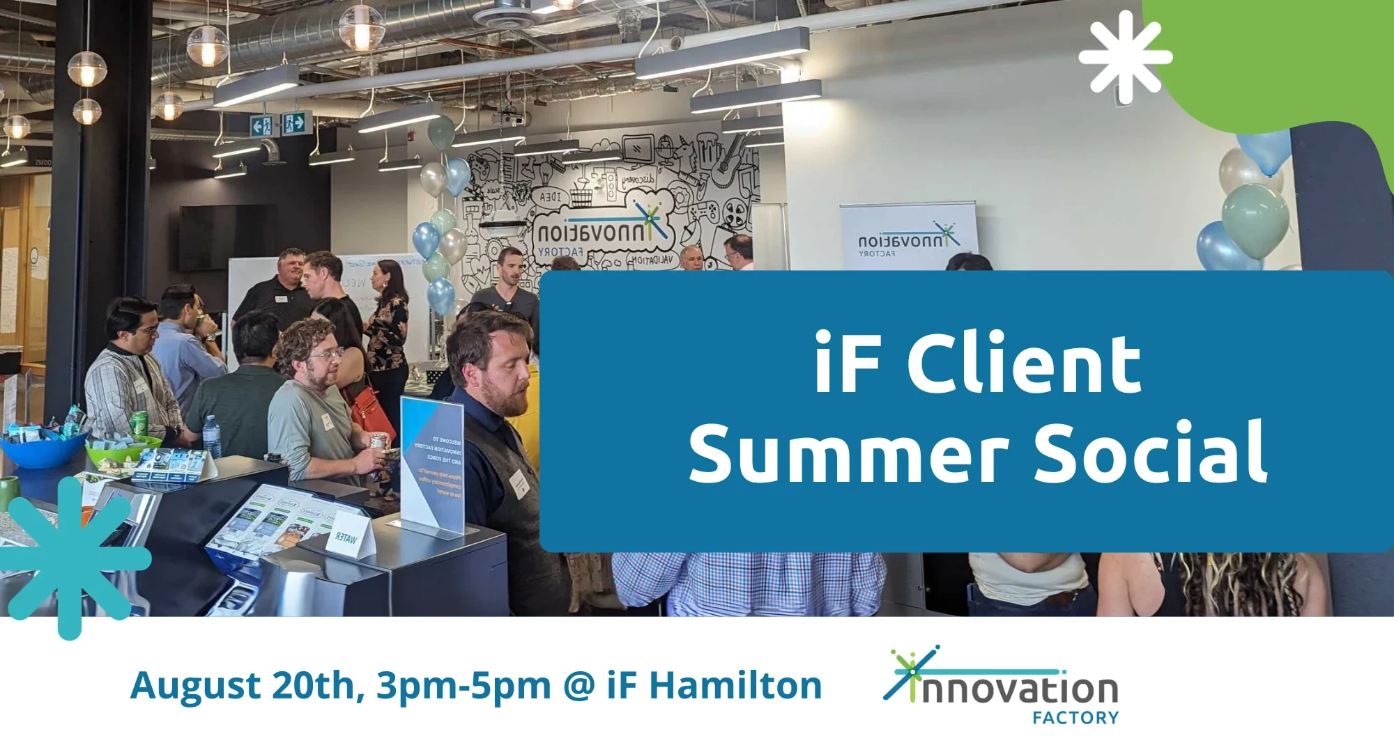 Innovation Factory Client Summer Social
