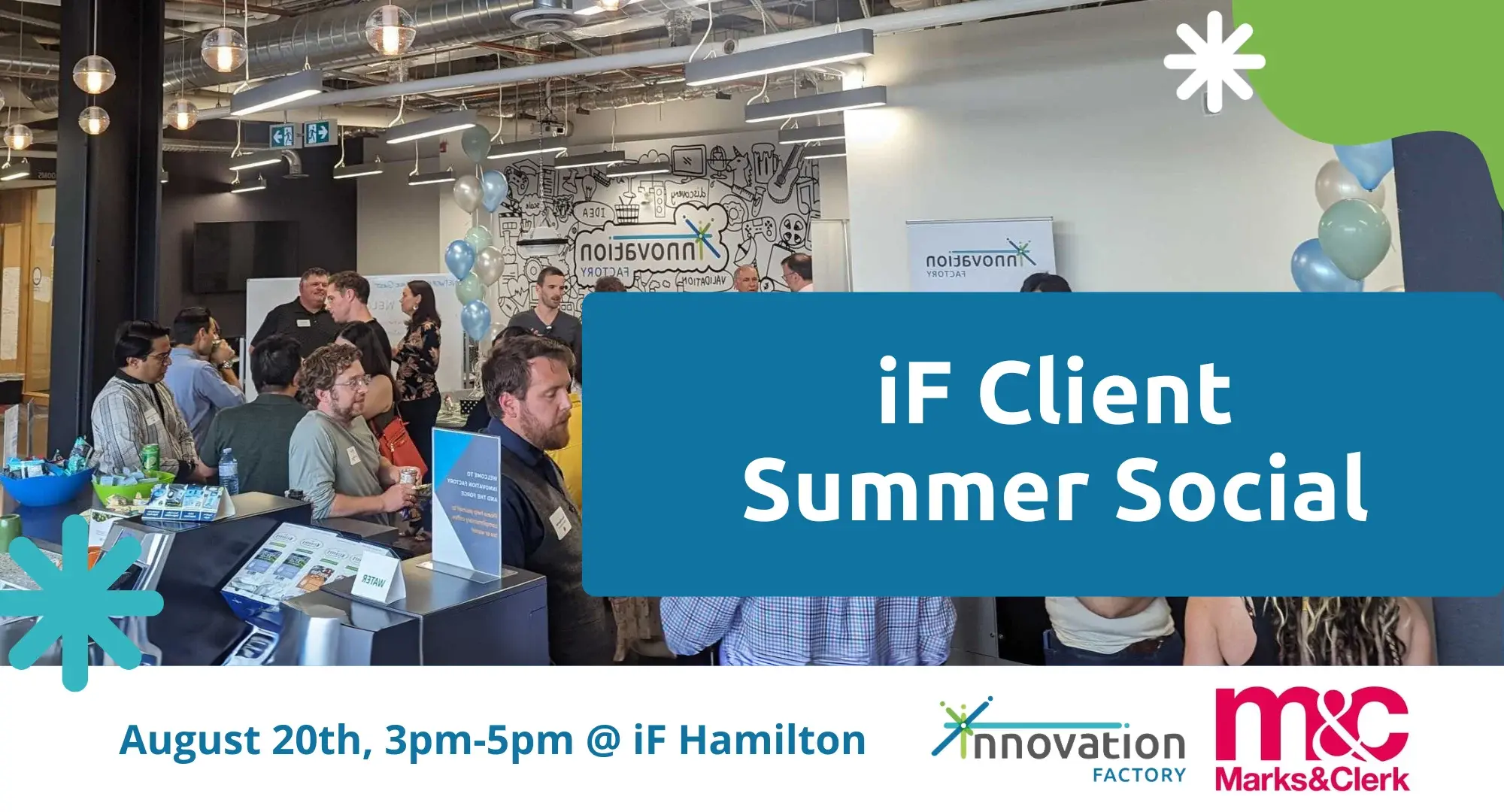 Innovation Factory Client Summer Social