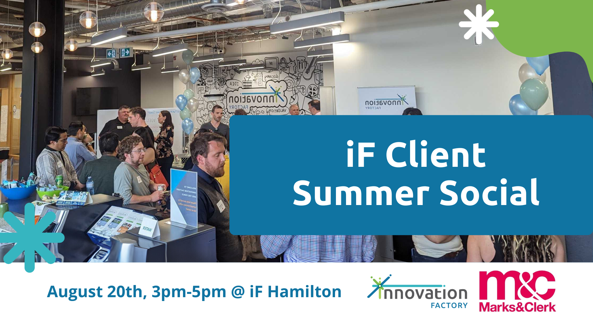 Innovation Factory Client Summer Social