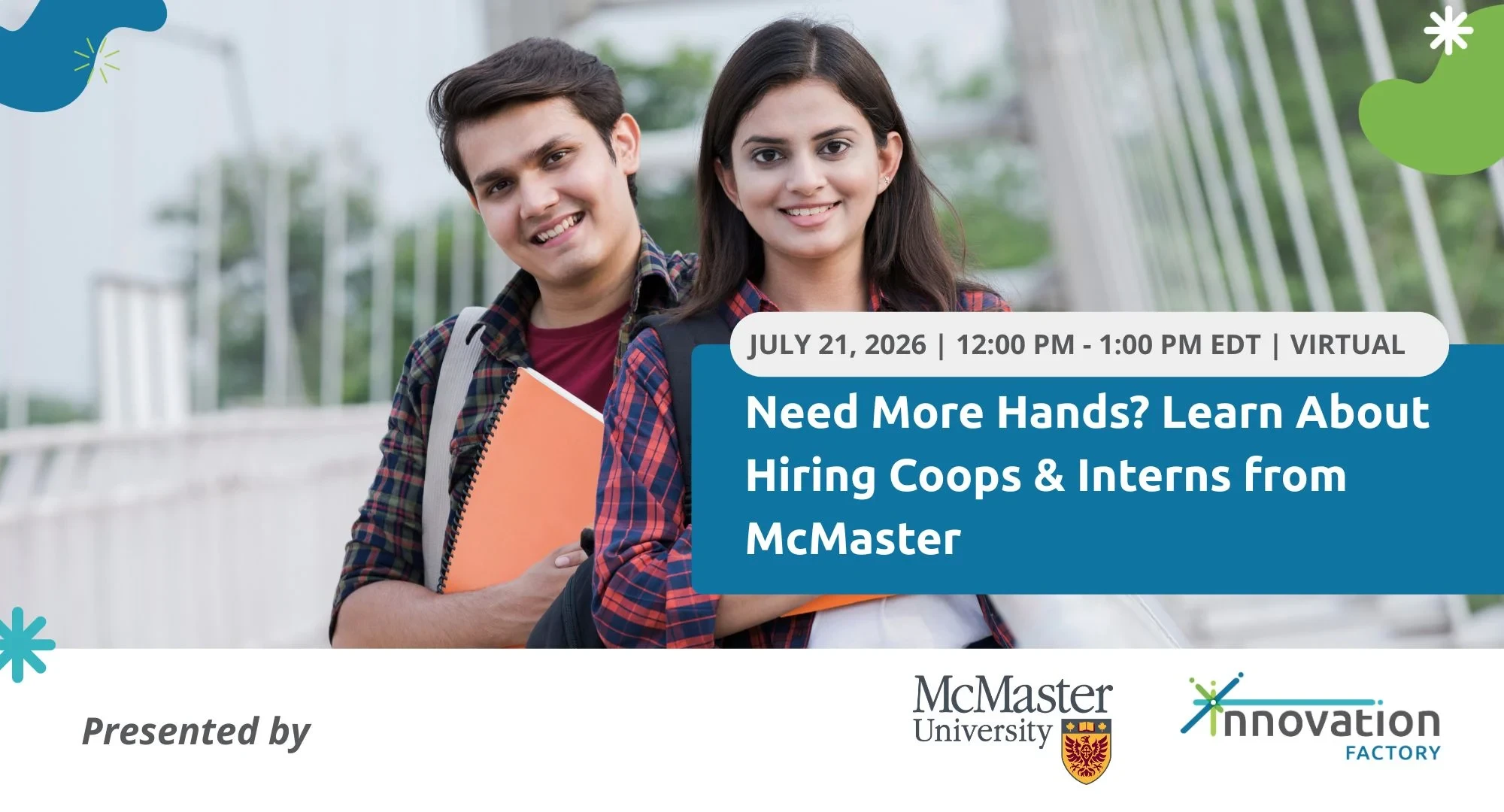 Need More Hands? Learn About Hiring Coops & Interns from McMaster