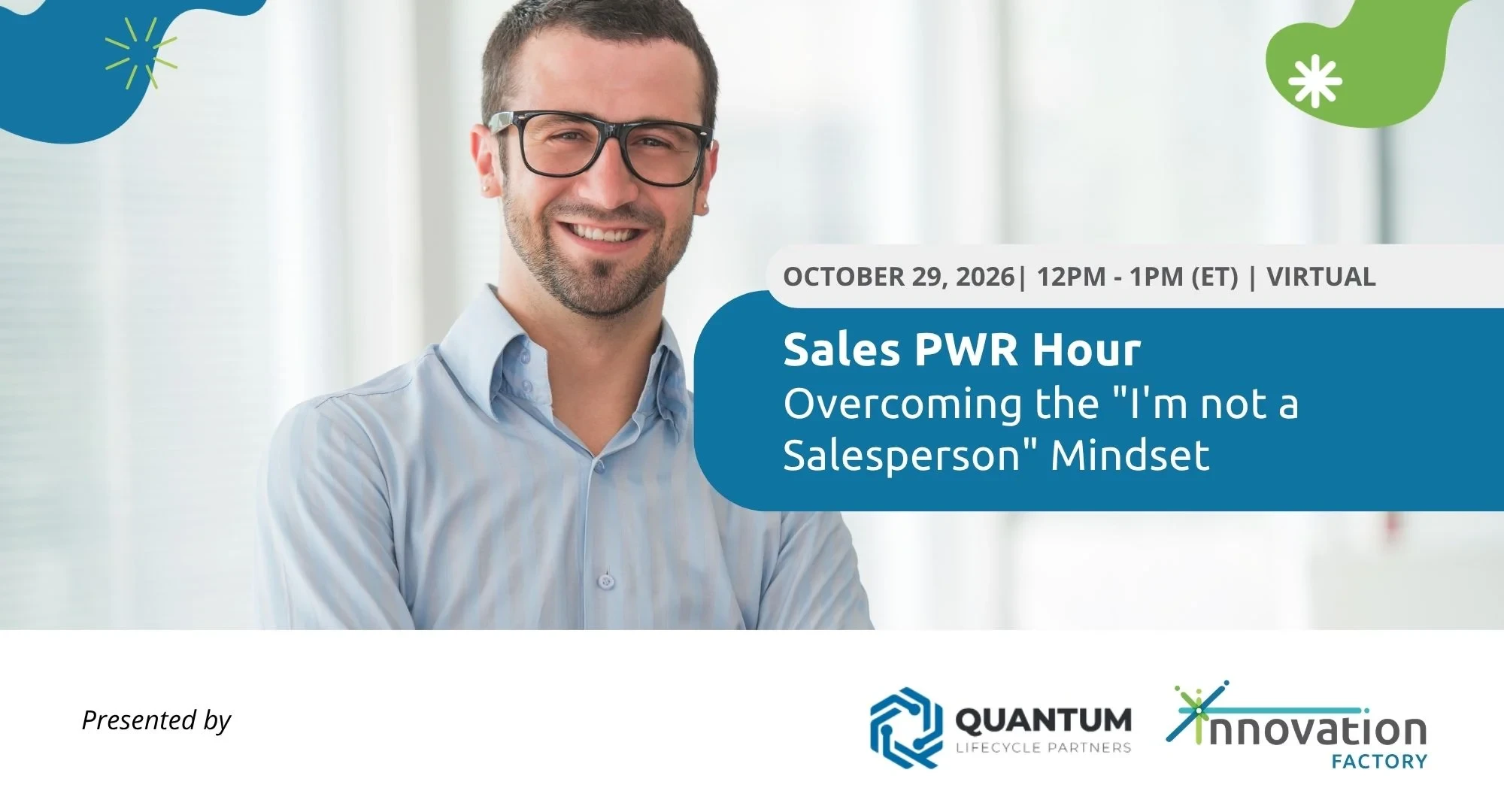 Sales PWR Hour: Overcoming the “I’m not a Salesperson” Mindset