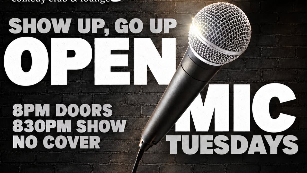 Open Mic Night / Tuesday 8pm
